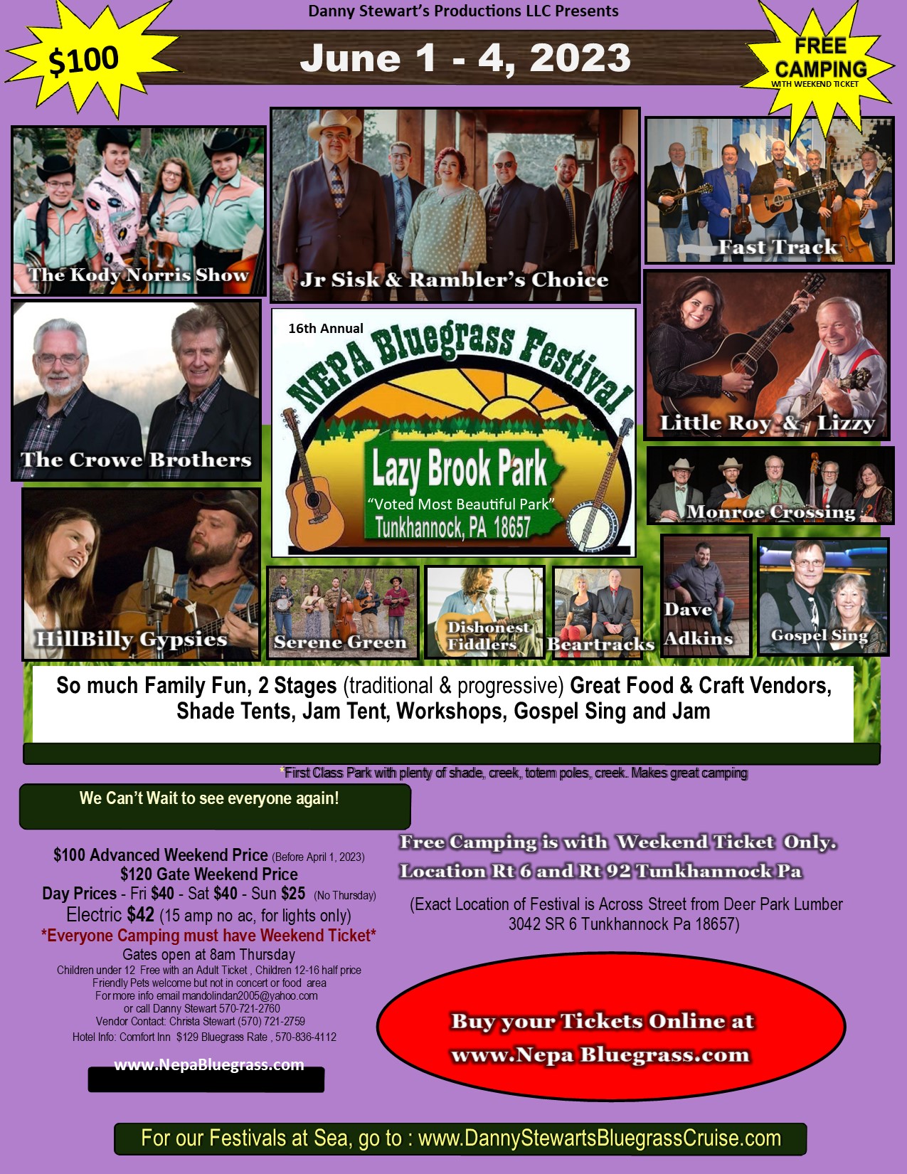 NEPA Bluegrass Festival Home